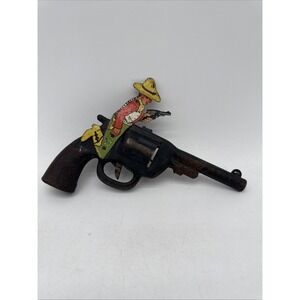 Vintage Wyandotte Toy Clicker Pop Gun Me And My Buddy Pistol 1930s-1940s